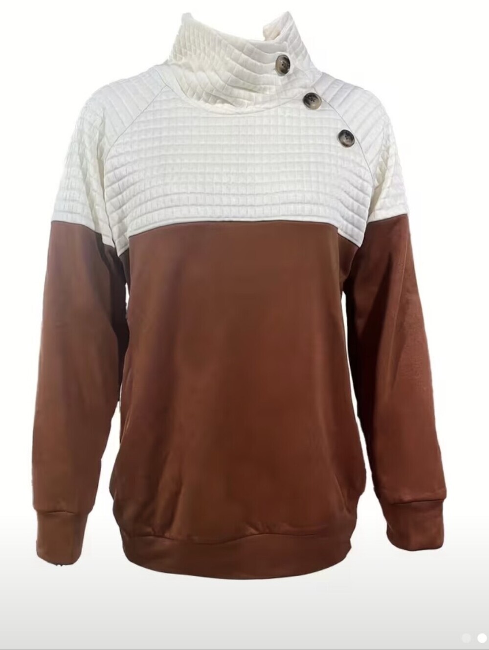 Color Block Pull Over